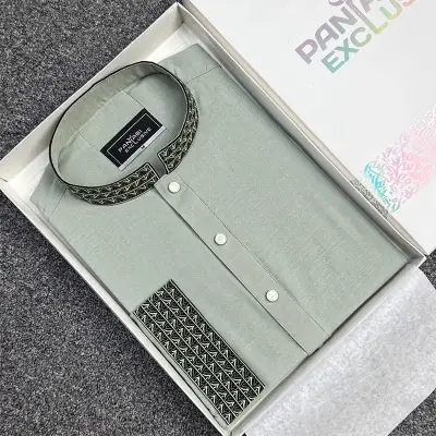 Chaina Slab cotton Panjabi