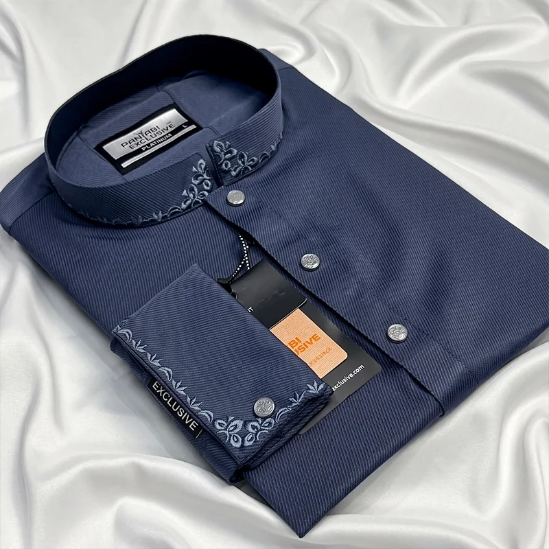 Premium Simple Embroidery Panjabi